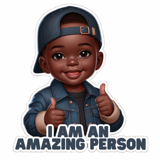 I Am An Amazing Person Girl/Boy Stickers