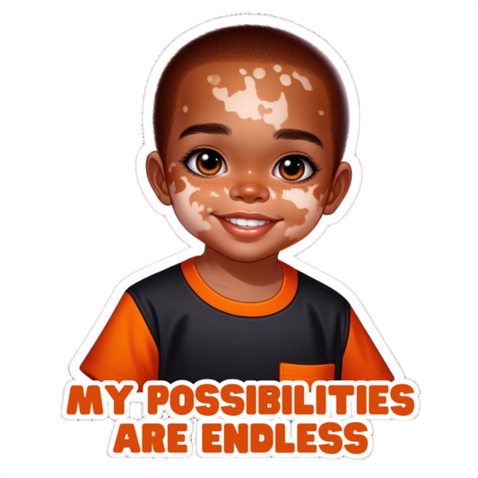 My Possibilities Are Endless Girl/Boy Stickers