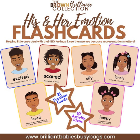 Mixed His & Her Emotions Flashcard set